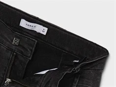 Name It black denim wide jeans